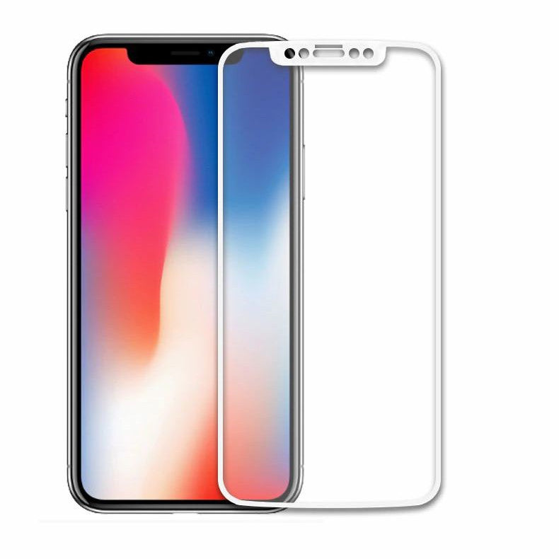 Protecteur d'écran en verre trempé à couverture complète incurvée pour iPhone X / Xs / 11 Pro Protecteur d'écran en verre trempé à couverture complète incurvée pour iPhone X / Xs / 11 Pro